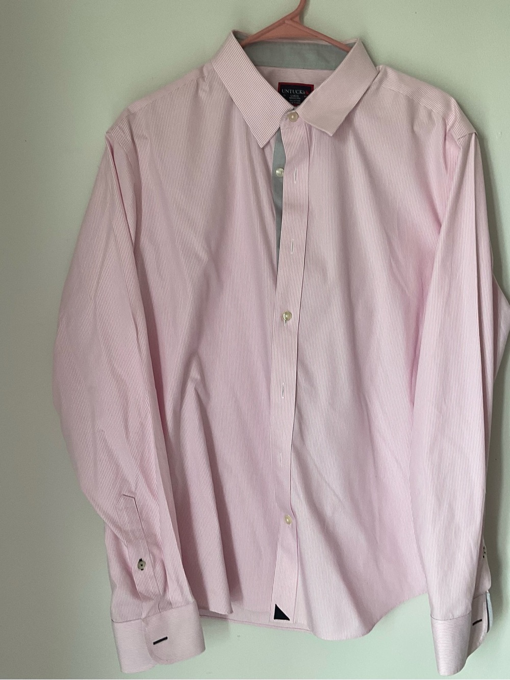 UNTUCKit Mens Long Sleeve Sz. L